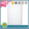 Waterproof white cotton baby crib quilted mattress pad/cover/protector
